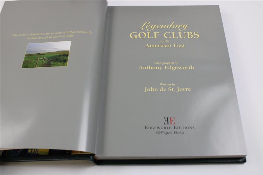 Legendary Golf Clubs Of The American East Limited Edition In Slip Case