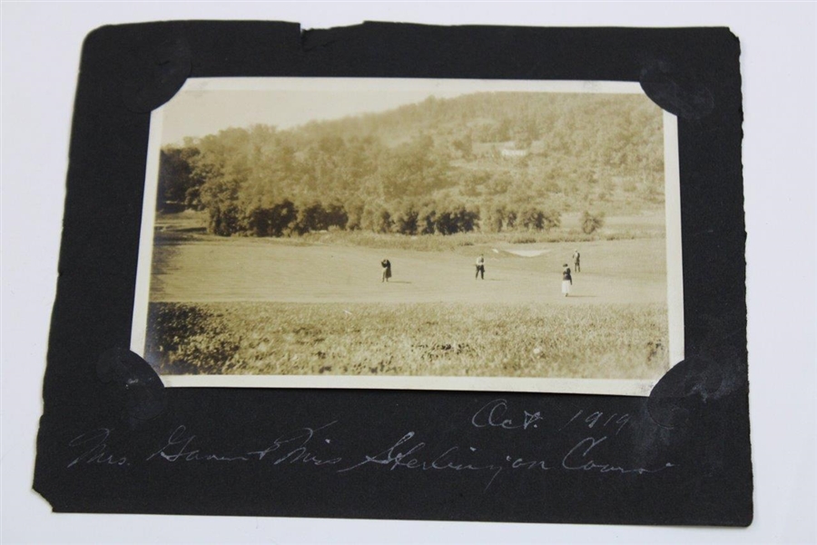 Seven (7) Original Silver Gelatin Photos from 1919 US Womens Amateur w/Alexa Stirling Champion