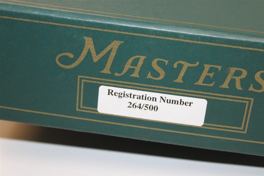 2000 Masters Tournament Ltd Ed Putter #84/500 in Original Box w/Headcover & Certificate