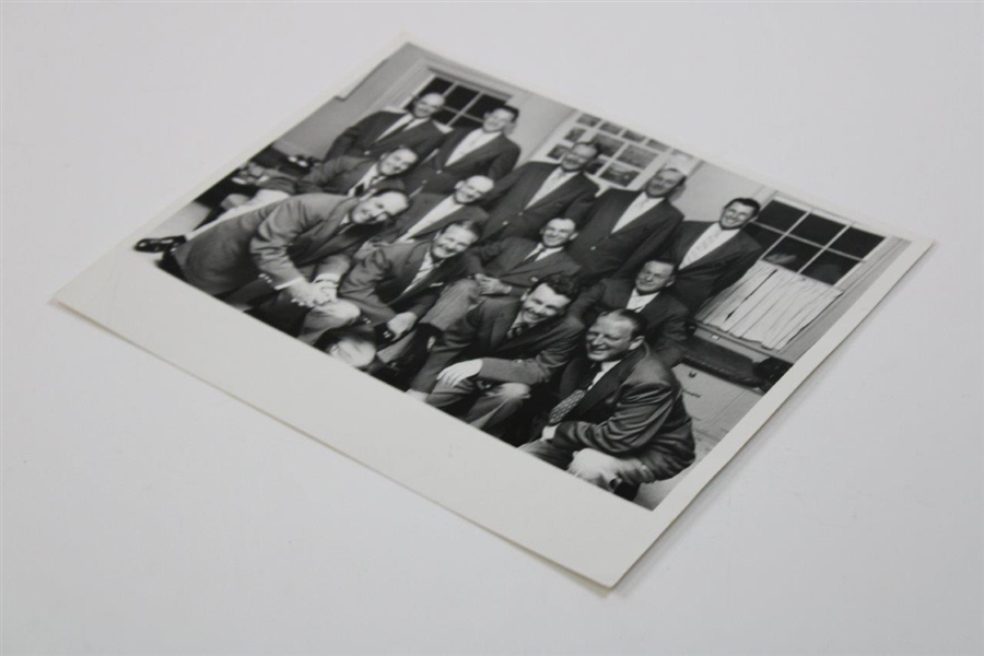 1957 Masters Champions Club Dinner Original Photo for Sports Illustrated - Sarazen Collection