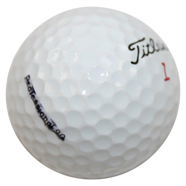 Tiger Woods Signed 1st Hole of 1st Rd of 1st Win at Las Vegas Inv. Golf Ball JSA #YY70394