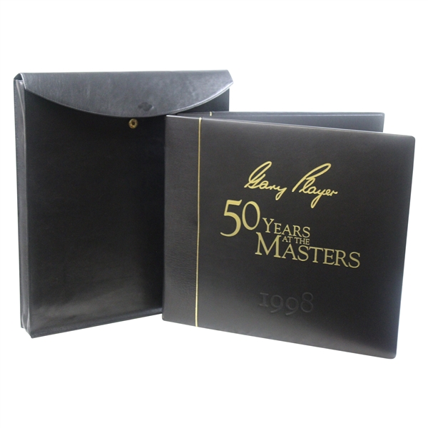 2007 Gary Player 50 Years At The Masters Closed Signed Limited Edition Book out of 50