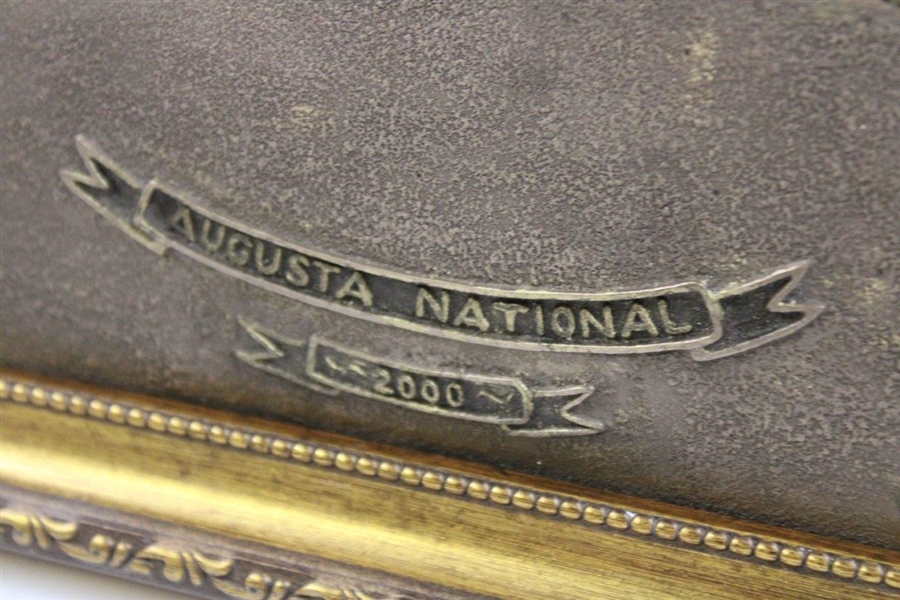 2000 Augusta National Golf Club Bronze Plaque LTD ED #2/50 by Artist Bill Waugh