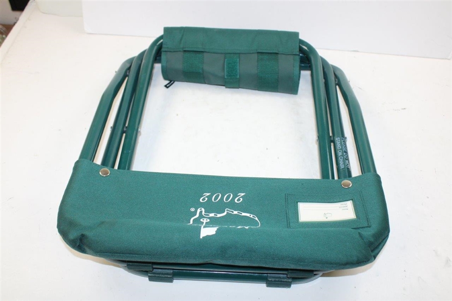 2002 Masters Tournament Green Folding Chair