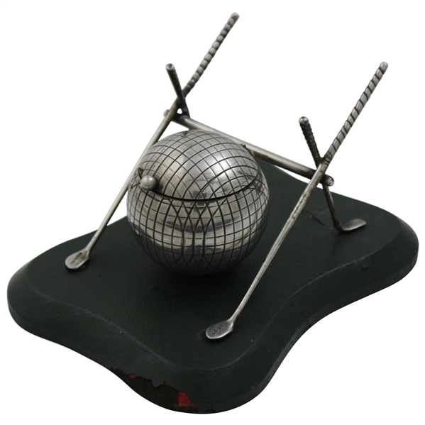 Mesh Ball Inkwell and Pen Stand