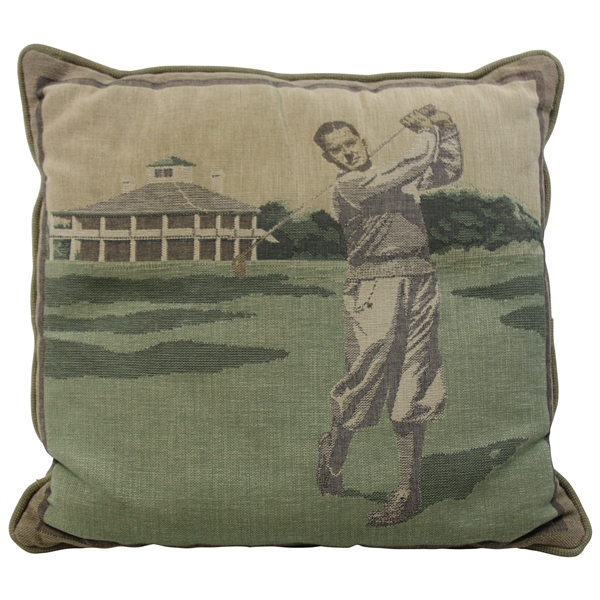 Bobby Jones Augusta National Vintage Pillow 