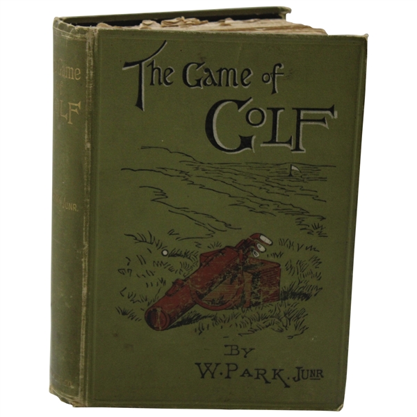 1896 The Game Of Golf 2nd Edition Book by Willie Park Jr