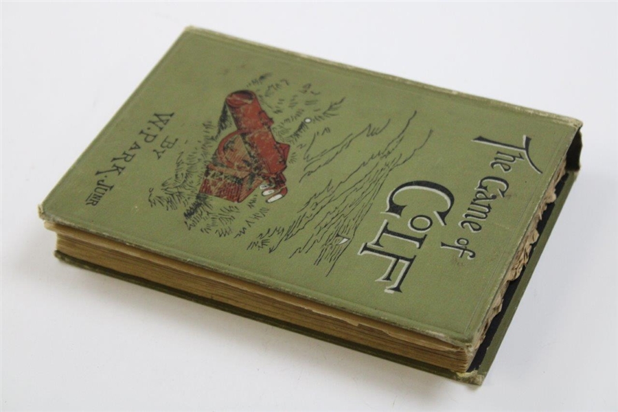 1896 'The Game Of Golf' 2nd Edition Book by Willie Park Jr