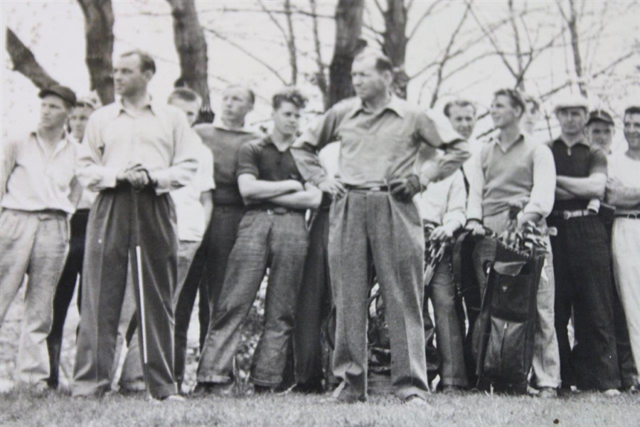 1939 US Open - Philadelphia C.C. Wire Photo Thomson, Ghezzi, Diegel, Turner