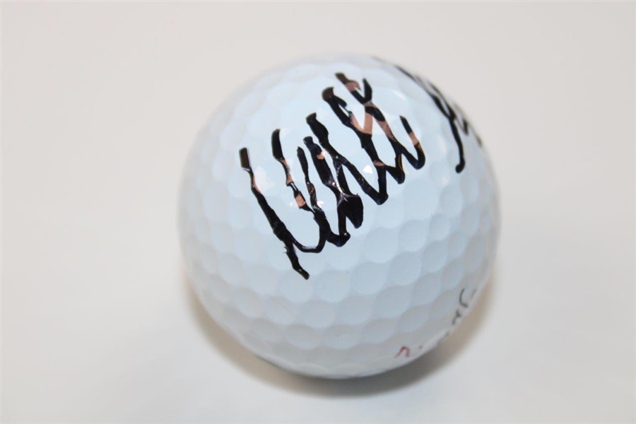 Matt Fitzpatrick Signed Masters Logo Golf Ball JSA #R55619