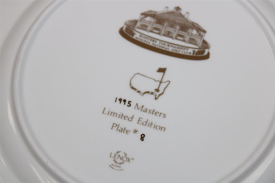 1995 Masters Tournament Ltd Ed Lenox Commemorative Plate #8 
