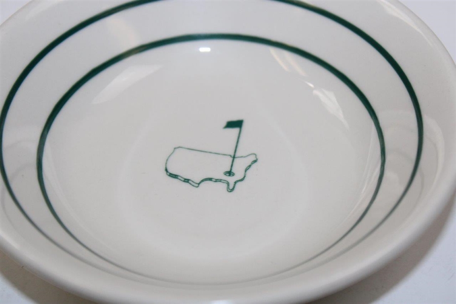 Three (3) Classic Masters Logo Ceramic Sauce Bowls