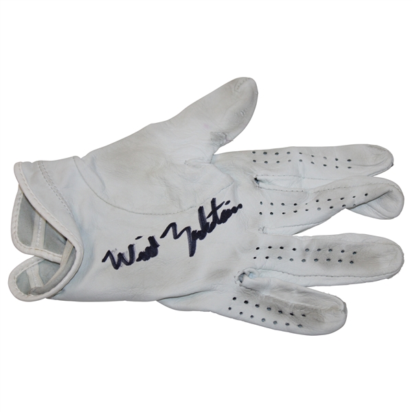 Will Zalatoris Signed Personal Used Titleist Golf Glove JSA #AM14280