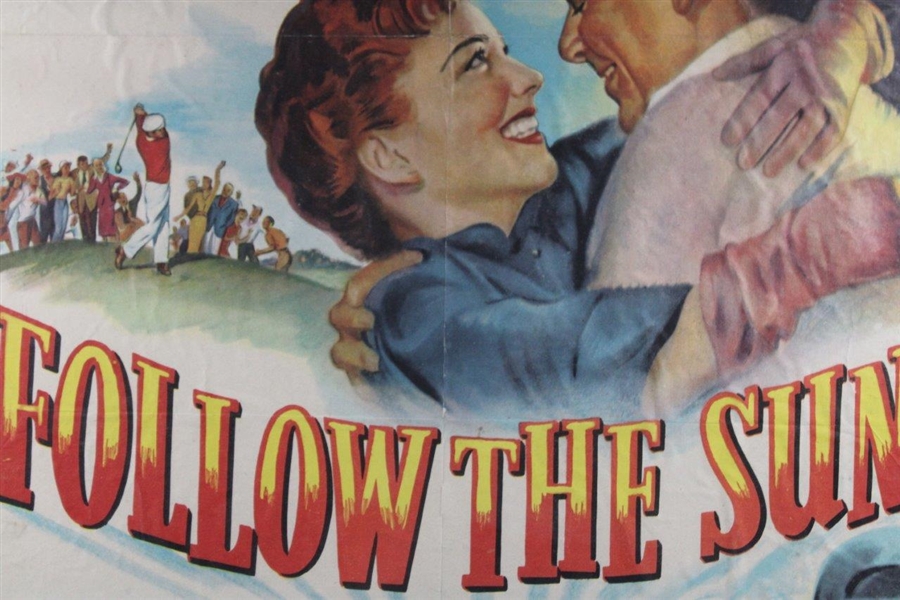 'Follow The Sun' Movie Poster About Ben Hogan's Life - Framed