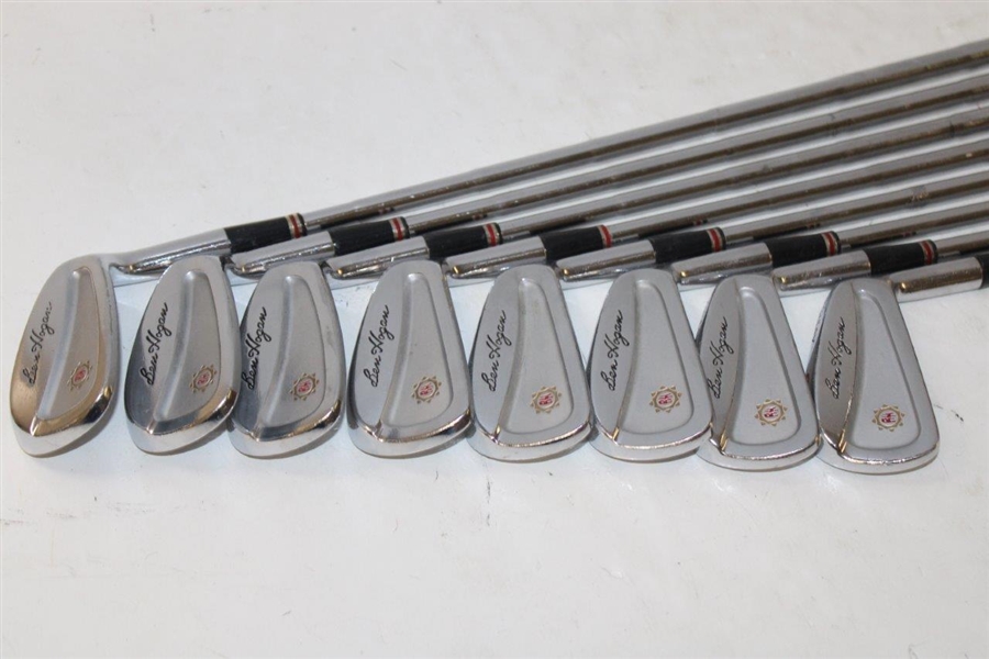 Set of Ben Hogan Irons 3-9 + wedge that were used in tournament play by Betsy King