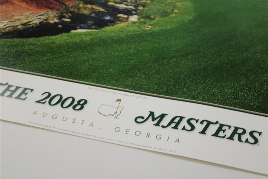 2008 Masters Tournament 13th Hole Poster Photographed By Rob Brown