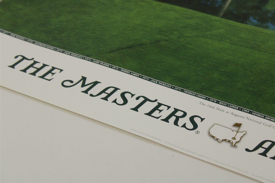 2004 Masters Tournament 16th Hole Poster By Photographer Rob Brown 