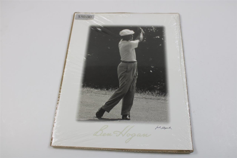 Four (4) Ben Hogan Swing Sequence Posters