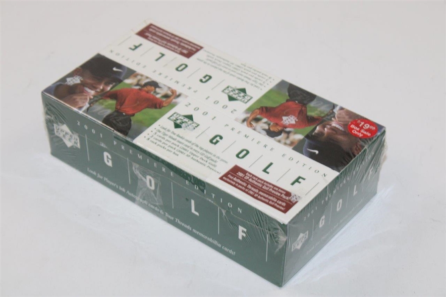 2001 Upper Deck Premiere Edition Unopened Box - Green