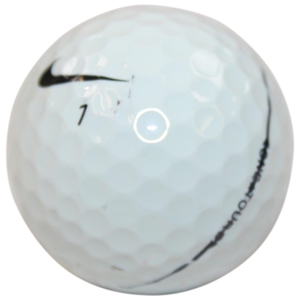 Tiger Woods' Personal c. 2010 Used Nike Tiger Logo Golf Ball