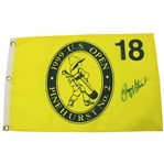 Payne Stewart Signed 1999 US Open at Pinehurst No.2 Yellow Screen Flag JSA ALOA