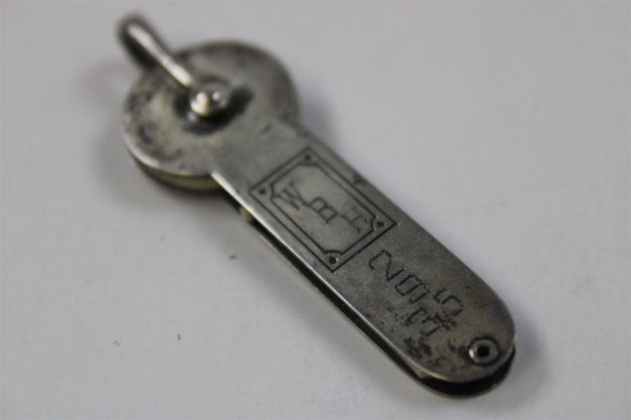 Ben Hogan's WBH Sterling Silver House Key Gifted To Valerie With Wedding Date