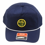 Augusta National Golf Club Navy Circle Logo Patch Rope Lightweight Hat - New with Tags