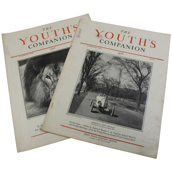 1926 June & July Issue of 'The Youth's Companion'