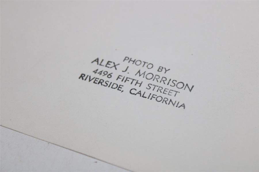President Dwight D. Eisenhower Original 8x10 Photo by Alex Morrison w/Stamp