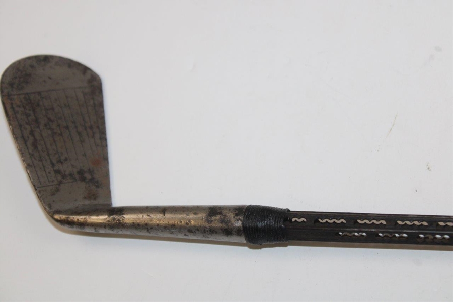 Lard Whistler Spalding Gold Medal Mashie 1 Metal Shaft & Original Grip