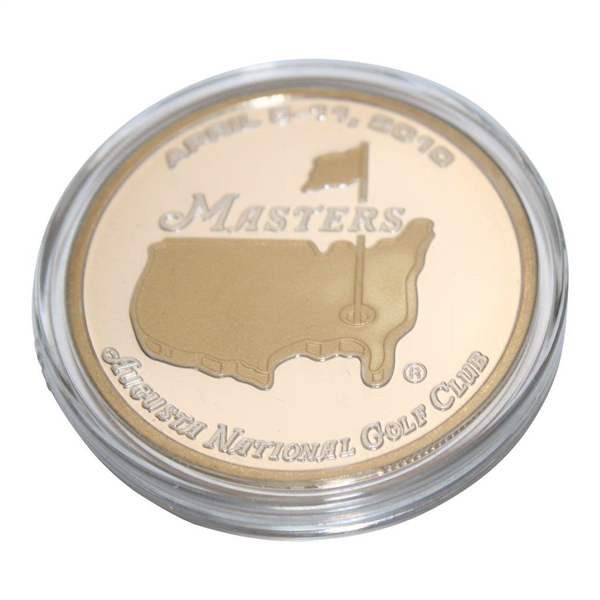 2010 Masters Tournament Ltd Ed Coin #047/350 in Box w/Card - Augusta National Clubhouse