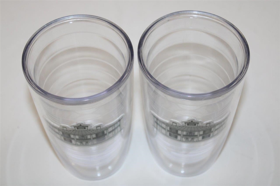 Pair of Augusta National Golf Club 'Clubhouse' Tervis Tumbler Glasses