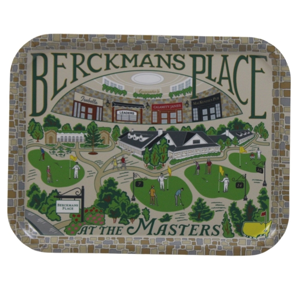2024 Masters Tournament Berckmans Place Handcrafted Tray