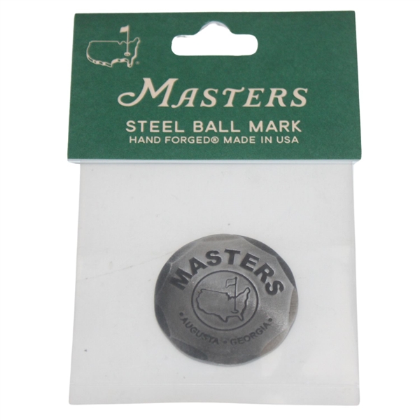 2024 Masters Tournament Logo Berckmans Place Silver Steel Ball Mark