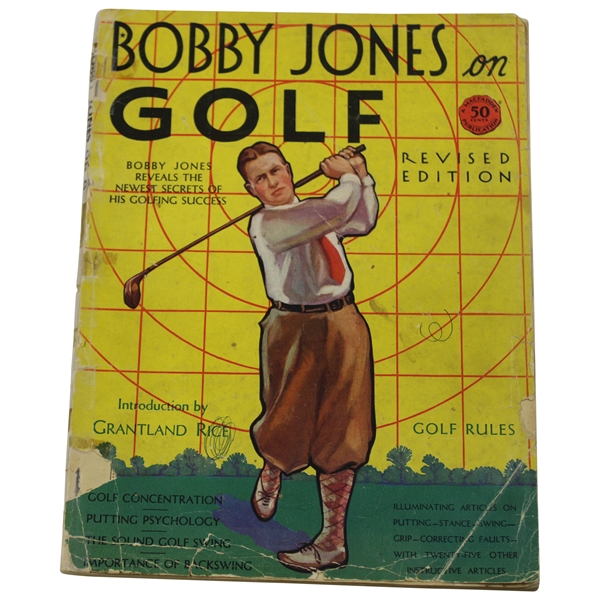 1931 Bobby Jones On Golf Revised Edition Book