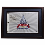 Rory McIlroy Signed 2011 US Open Embroidered Flag Inscribed 1st Major LTD ED #46/100 UDA #BAM24244