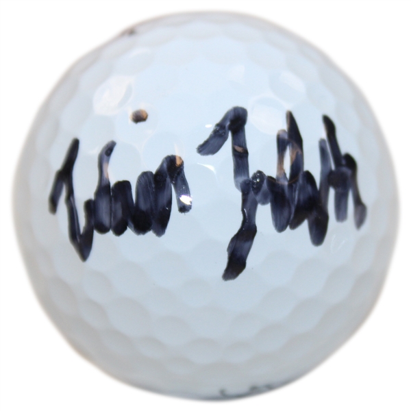 Will Zalatoris Signed Titleist Pro V1x Logo Golf Ball JSA ALOA
