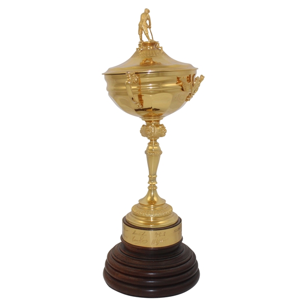 2008 Ryder Cup at Valhalla Team USA Trophy from Past PGA President Allen Wronowski