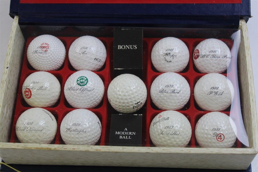 LTD ED Anthology Of The Golf Ball From Molds Dating 1899-1939