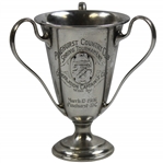 1906 Pinehurst Country Club Spring Tournament Captain’s Cup Sterling Trophy