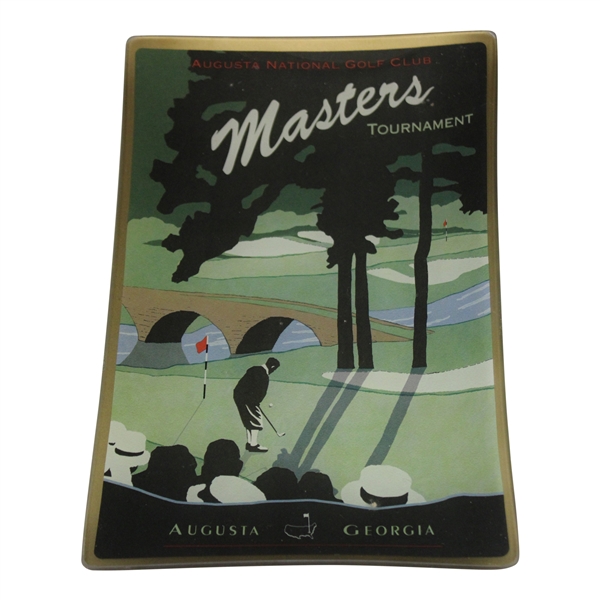 Augusta National GC Masters Tournament Ceramic Tray/Dish - Jones Putting