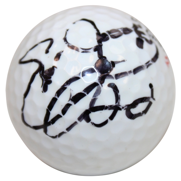 NFL HoFer Emmitt Smith Signed Arnold Palmer Charger II Logo Golf Ball w/#22 JSA ALOA