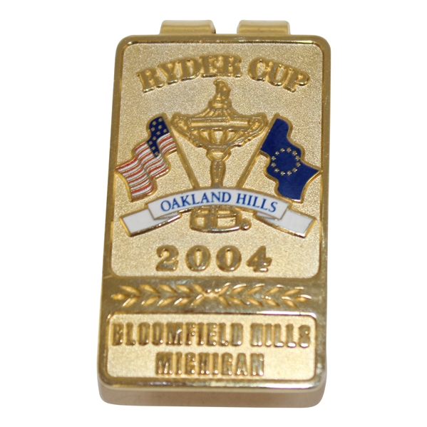 2004 Ryder Cup at Oakland Hills (Bloomfield Hills, MI.) Money Clip