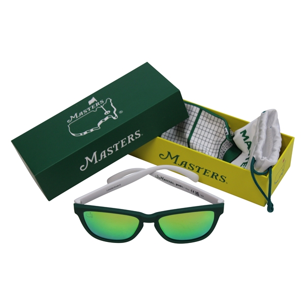 Masters Tournament Leaderboard Themed Sunglasses w/Carry Bag & Box