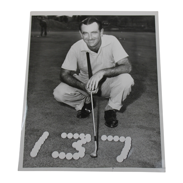 Lloyd Mangrum 1953 Tam O Shanter B&W Press Photo