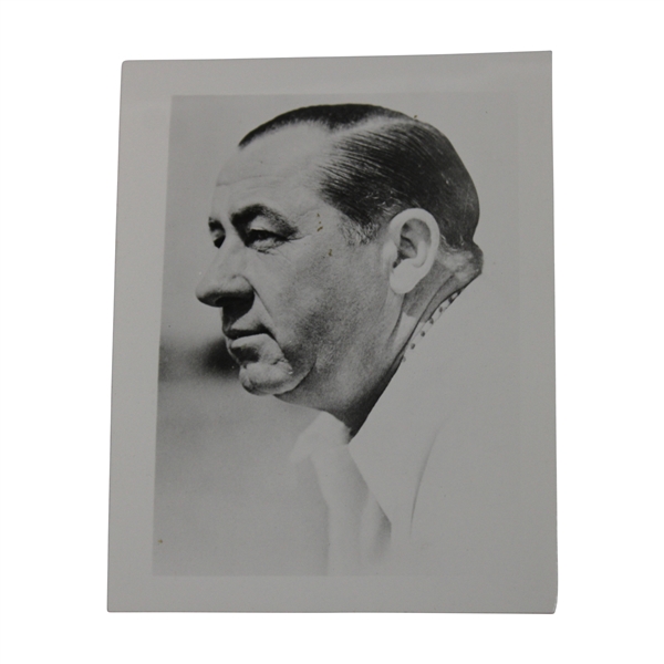 Walter Hagen Headshot Photograph