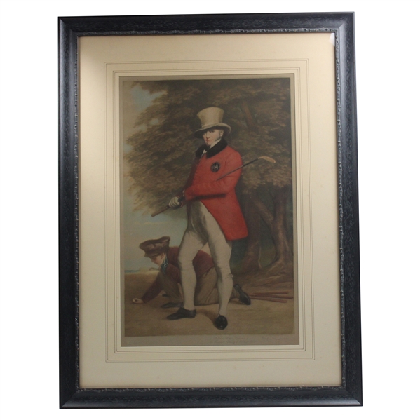 Will Henderson Signed 1914 Engraving of Original John Taylor Portrait by Sir John Watson Gordon