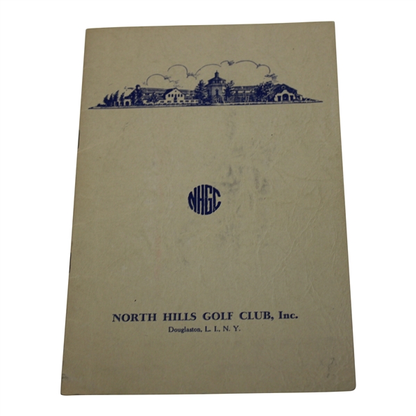 1949-1950 North Hills Golf Club, Inc. History of the Club Booklet