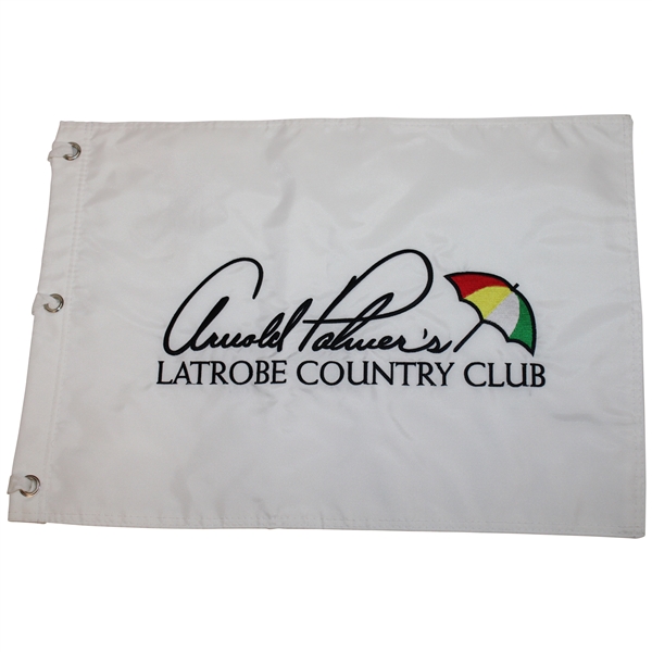 Arnold Palmers Latrobe Country Club Embroidered Flag