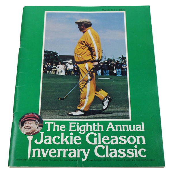 Multi-Signed 1979 Jackie Gleason Inverrary Classic Program JSA ALOA